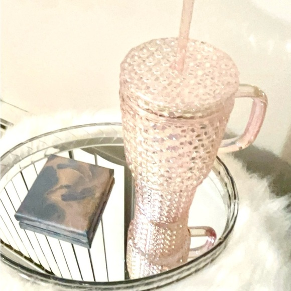 Handmade One of a Kind Abstract Coaster with Matching Tumbler BRAND NEW! - Picture 5 of 5